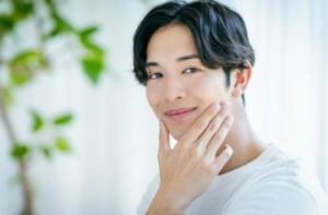 男性の肌への効果